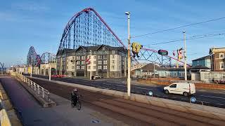 blackpool  we went very south today , great beach  a walk on south  pier + extra footage at end