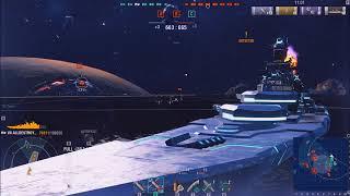 World of Space Warships the AllDestroyer Battleship