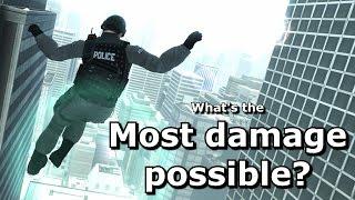 What's the most damage in CS GO that can be dealt?