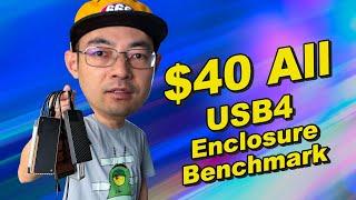 Best For Mac USB4 Enclosure Benchmark just $40