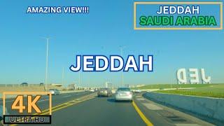 4K Jeddah Drive | Amazing Scenic Day Tour| Saudi Arabia |KSA