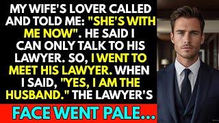 The lawyer's face went pale when I said "I'm the husband."