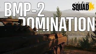 BMP-2 Domination | Squad Vehicle Gameplay