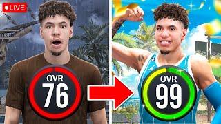 LaMelo Ball 60 - 99 OVERALL - NO MONEY SPENT (76-78 OVERALL) EP. 5