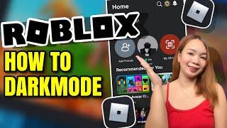 PAANO MAGDARKMODE SA ROBLOX | Riencyll Cabile