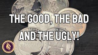 SILVER ROUND DESIGNS: THE GOOD, THE BAD, AND THE UGLY!