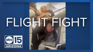 AZ woman captures moments of brawl onboard Southwest flight