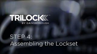 Step 4   Assembling the Lockset