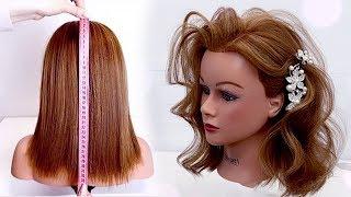 Hairstyles on curls. Styling for short hair