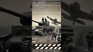 D Day's MASTERPLAN Revealed! ️ | #WWII #HistoryShorts