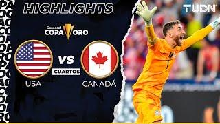 Resumen y goles | Estados Unidos 2 (3)-(2) 2 Canadá | Copa Oro 2023 | TUDN