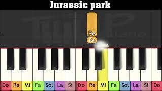 Comment jouer au piano la musique du film "Jurassic Park" (très facile pour enfants ou débutants)