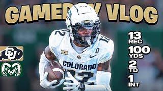 CSU QB CALLED TRAVIS HUNTER TOO SMALL AND THEN HE DID THIS!! (Colorado vs. Colo. St. Gameday Vlog)