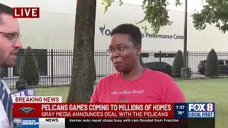 Fans react to new Pelicans TV deal with Gray Media