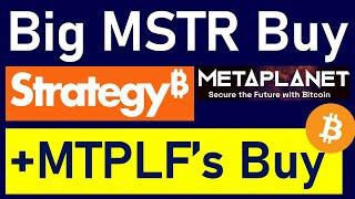 Another Big MSTR Buy & STRK Preferred ATM At All Time High + Metaplanet's Massive 55.5% Q2 BTC Yield