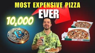 He Bought Pizza For HOW MUCH Bitcoin?!?!? - The World's Most Expensive Pizza - Bitcoin Pizza Day