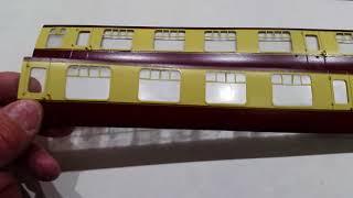 0 gauge Easybuild Mk1 coach construction Part 5 for West Green