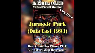 Jurassic Park (Data East 1993) VPinWorkshop Mod - Blender Toolkit, VPX 10.8 64bit - Visual Pinball X