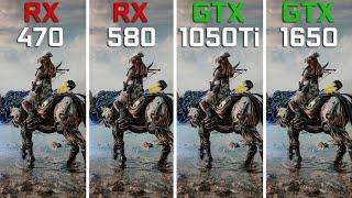RX 470 vs RX 580 vs GTX 1050 Ti vs GTX 1650 in 2024 - Test in 8 Games