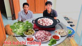 Mukbang.Thịt Ba Chỉ Nướng Kiểu Này Rất Ngon | Biển Nguyễn ngọc.