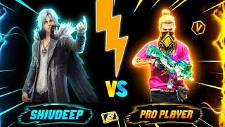 World pro player vs ShivDeep Gamerz custom challenge || #freefire