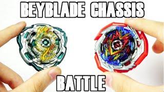 BATTLING BEYBLADES WITHOUT LAYERS!!