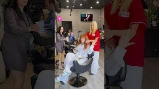 Karma  Salon Drama Unfolds Instantly #karma #salonfail #shorts