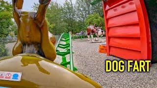 DOG FART Coaster POV, "Hundeprutten" BonBon-Land