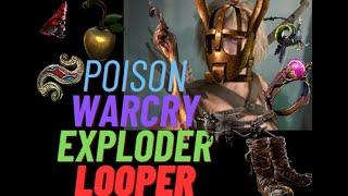 [PoE 3.23]  Poison Corpse Explode Warcry Looper Pathfinder Build Breakdown