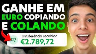 FAÇA € 3.000 POR MÊS COPIANDO E COLANDO - SEM VENDER NADA! (Dinheiro online)