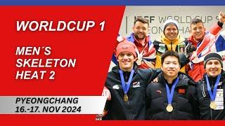 IBSF World Cup 1 Pyeongchang - Men's Skeleton - Heat 2