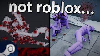 these AMAZING GORE games aren't from ROBLOX...