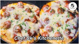 Cheese Meatballs with Spaghetti recipe by Chef Bk’s Kitchenette