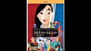 Mulan: 2-Movie Collection 2013 DVD Overview (Both Discs)