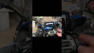 MT21688 Portable Motorcycle Dash Cam: Easy Install with Wireless CarPlay & Android Auto