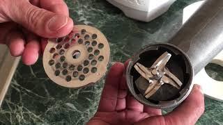 How to assemble a meat grinder, Moulinex meat grinder