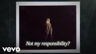 Billie Eilish - Not My Responsibility (Official Lyric Video)