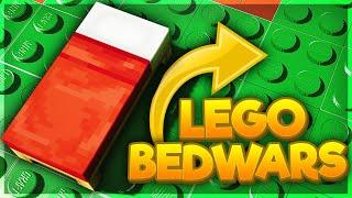 Minecraft Bedwars but it's made of LEGO...