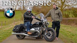 BMW R 18 Classic. World First Review! In-Depth! The coolest touring cruiser motorcycle on the planet