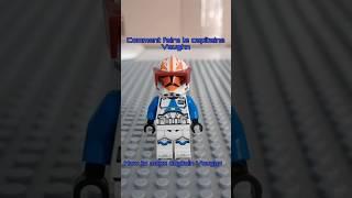 Comment faire le capitaine Vaughn How to make captain Vaughn #legoclone #legostarwars #lego