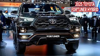 Unbelievable Details About the 2025 Toyota Fortuner Hybrid Unveiled!