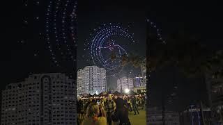 Drone show at the Coastal Country Jam # I do not on rights to the music.