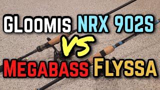 Gloomis NRX 902s vs Megabass Destroyer Flyssa!! High end rod SHOWDOWN!