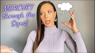 What Your Mercury Sign Says About YOU!  How You THINK & Communicate