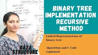 Binary Tree Implementation With Recursion| Data Structure #57