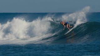 US Olympic Gold Medalist Carissa Moore rips Ala Moana Bowls