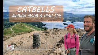 Catbells, Maiden Moor & High Spy Hike: Best Lake District Walks, 3 Wainwrights #nature