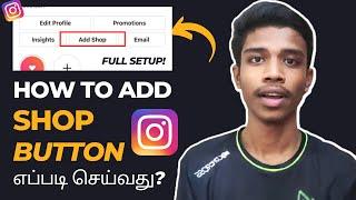 How to Add Shop Button/Action Button On Instagram (2022) | Instagram Shopping | Tech With Jana John