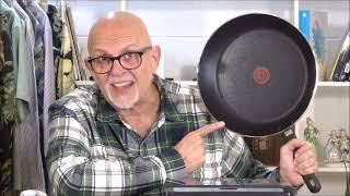 T-fal 12.5 Inch Professional Nonstick Fry Pan with TITANIUM NONSTICK INTERIOR