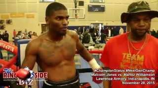 Malcolm Jones vs. Martez Williamson